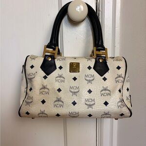 MCM Visetos BostonSatchel